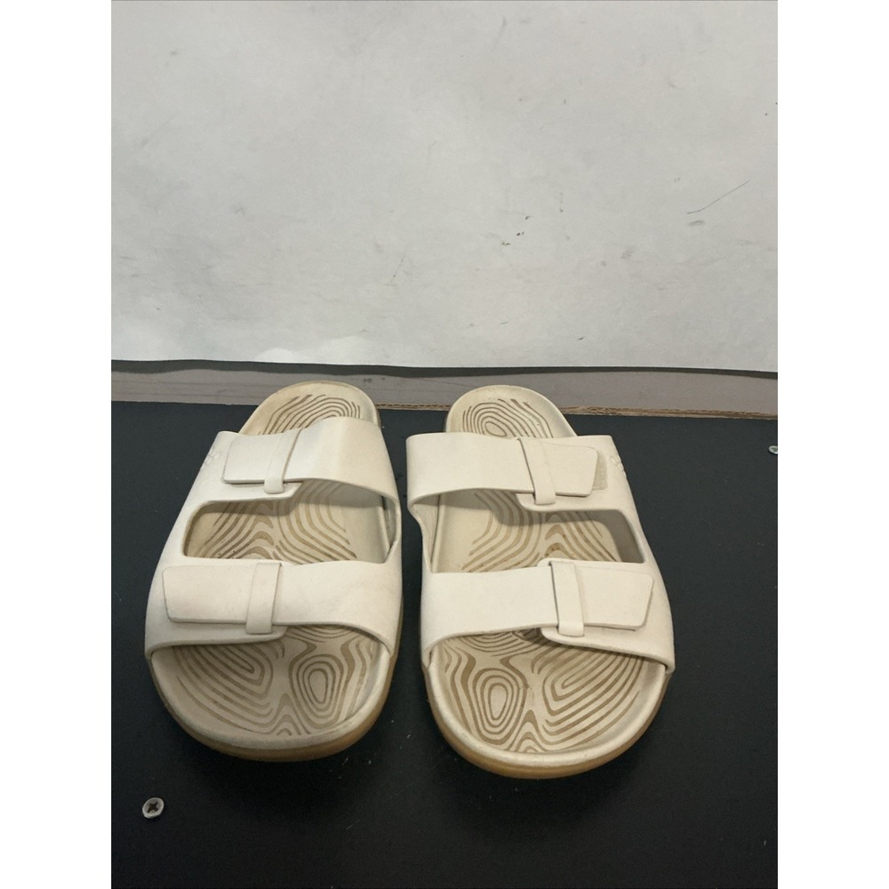 Vivobarefoot Sensus Yin Slide Womens 7 US Sand Leather Sandals 209564-06